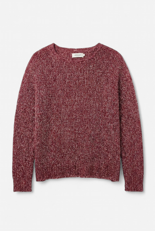 Shiny burgundy jumper - Perfect for events