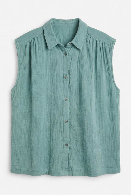 Aqua green shirt
