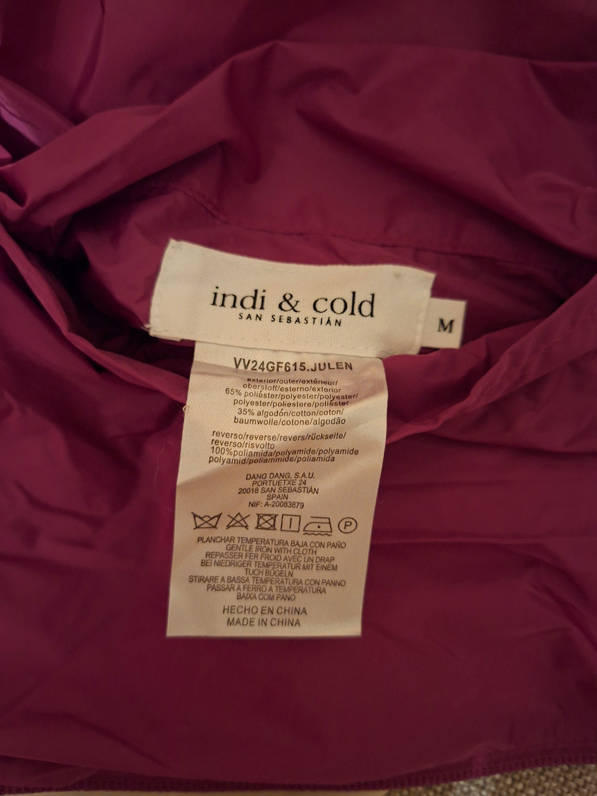GABARDINA REVERSIBLE JULEN