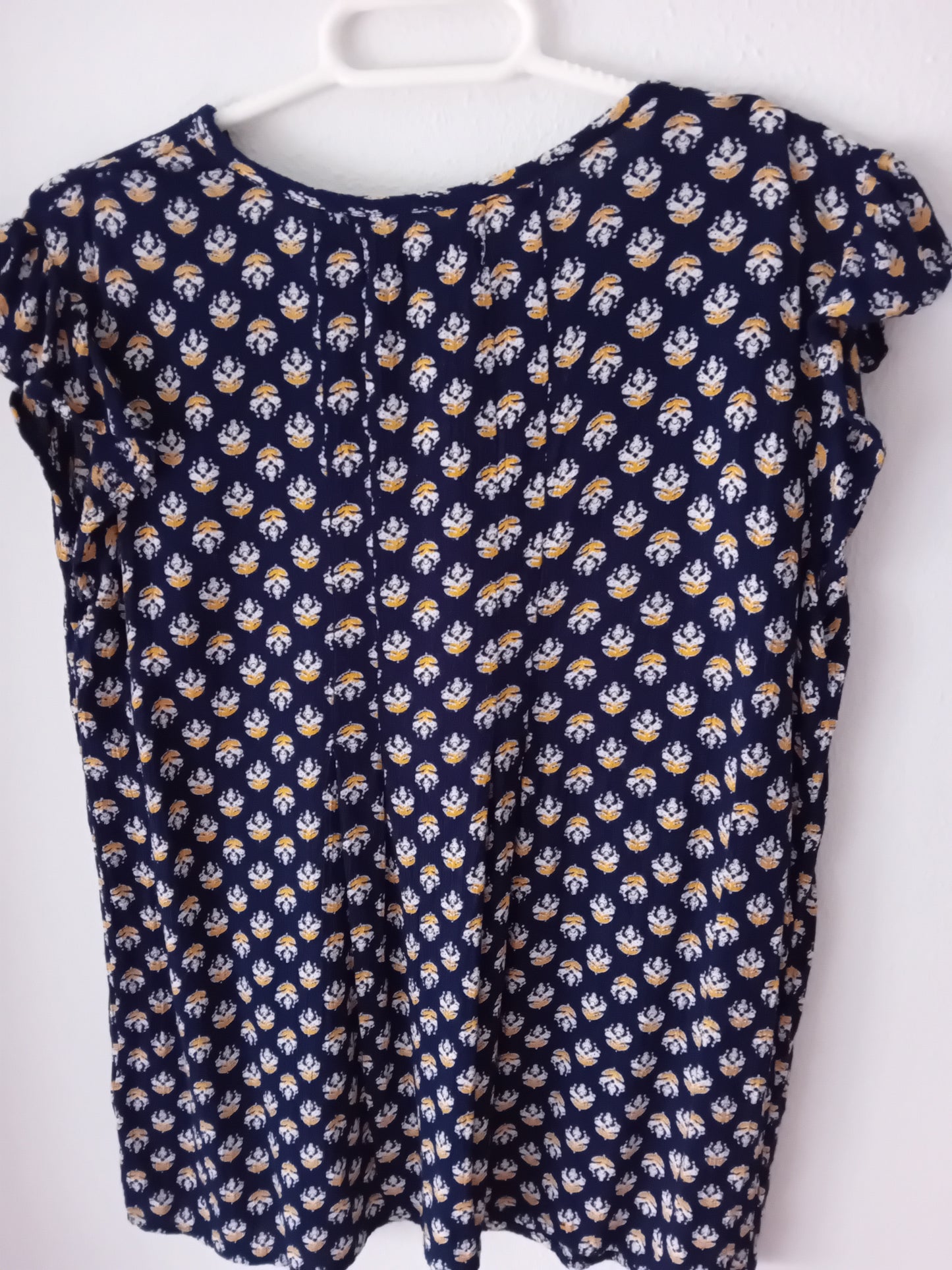 Navy blouse