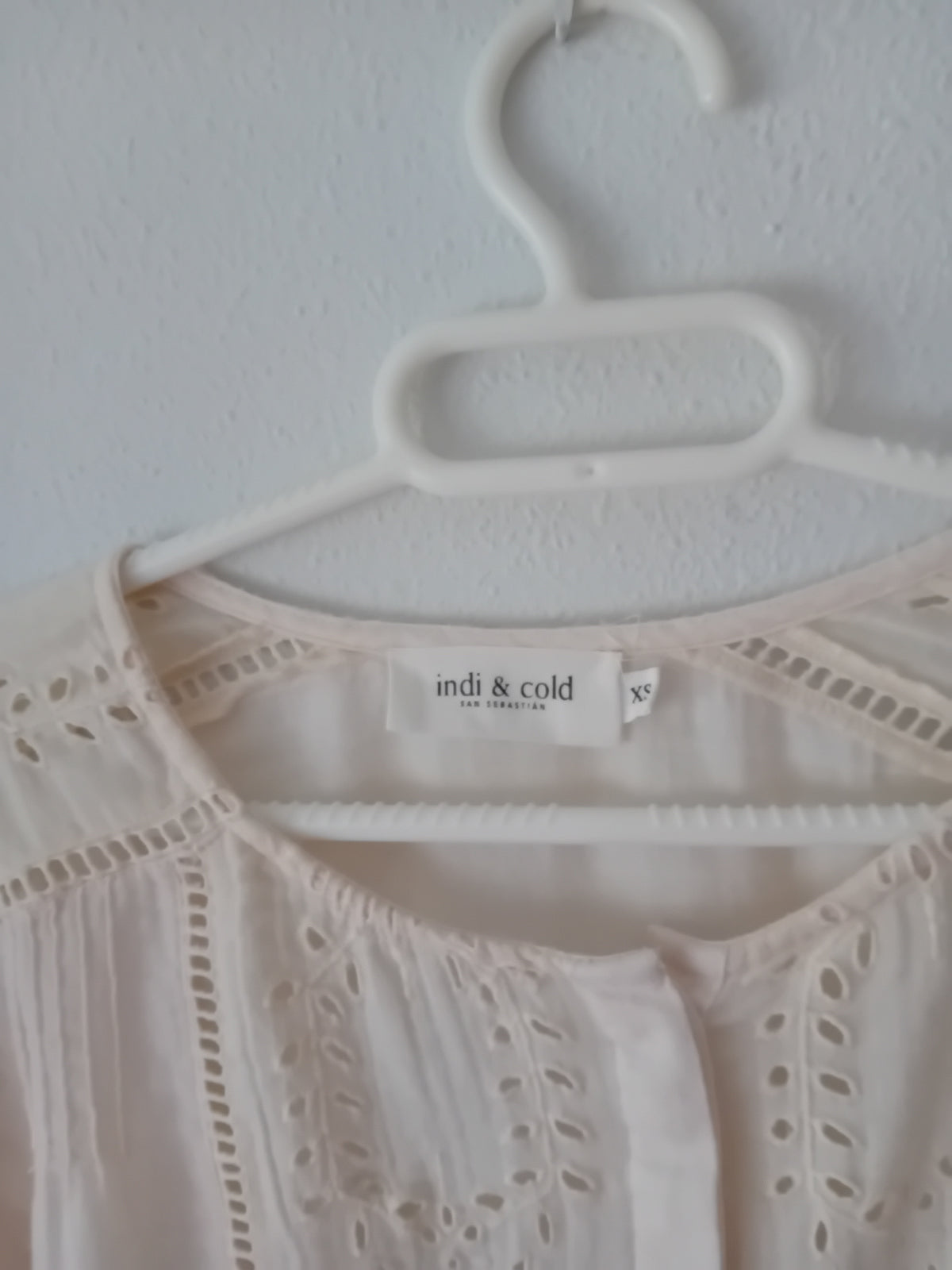 Blusa encajes