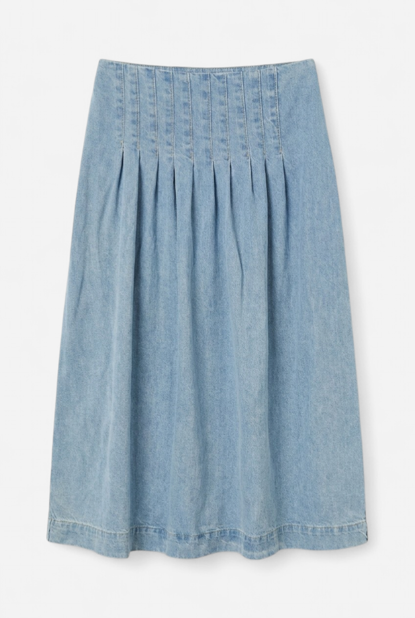 Denim skirt