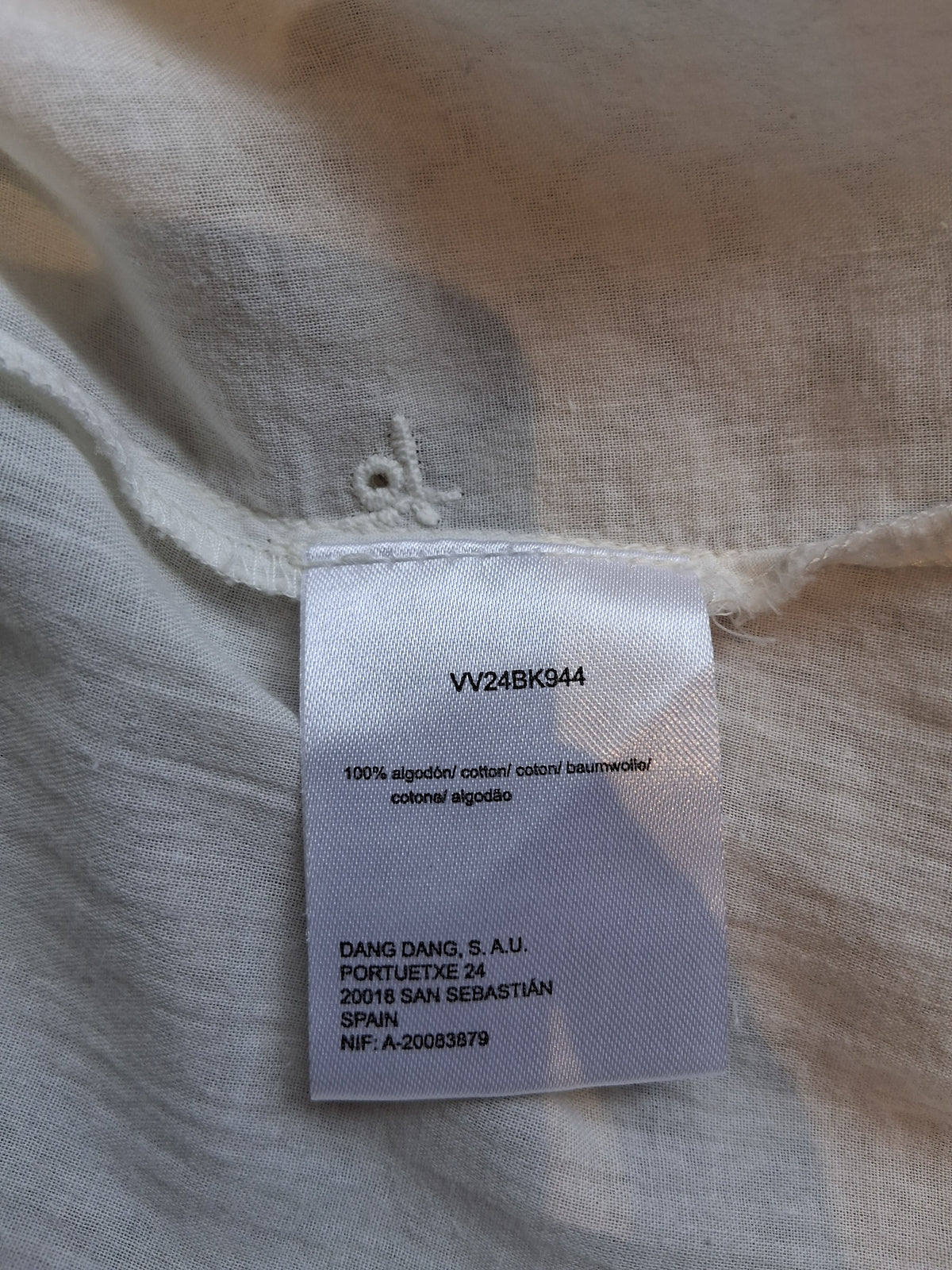 Camisa romantica