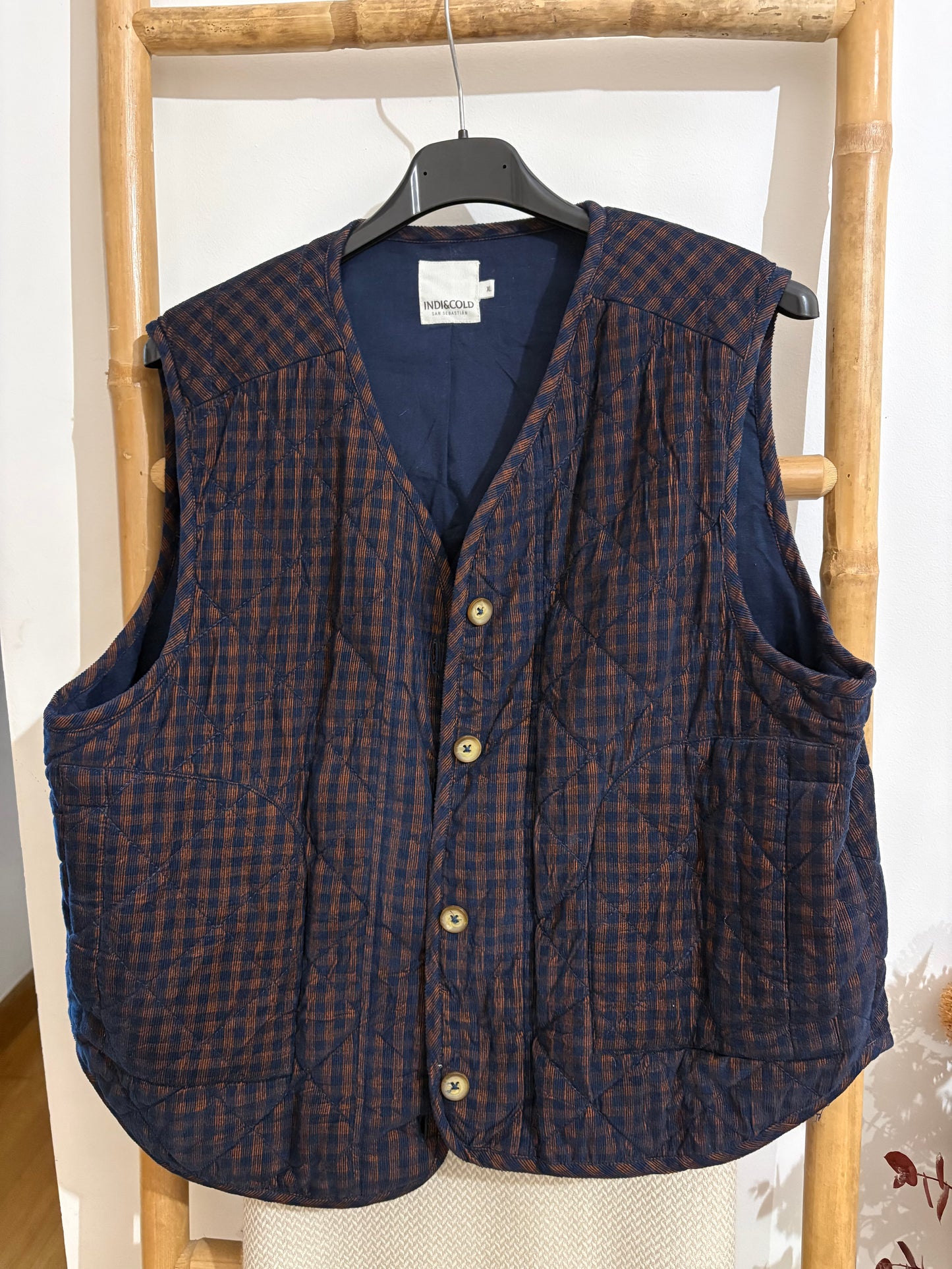 Chaleco Cuadro Vichy