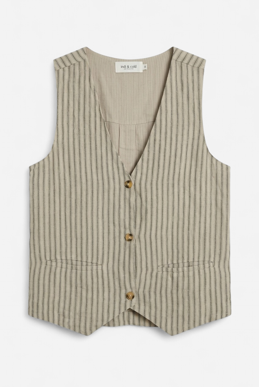 Chaleco lino