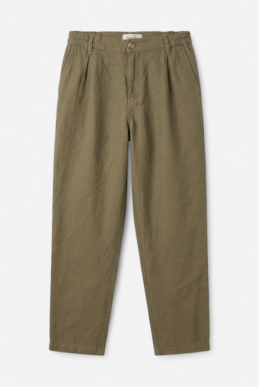 Linen pleated Pants