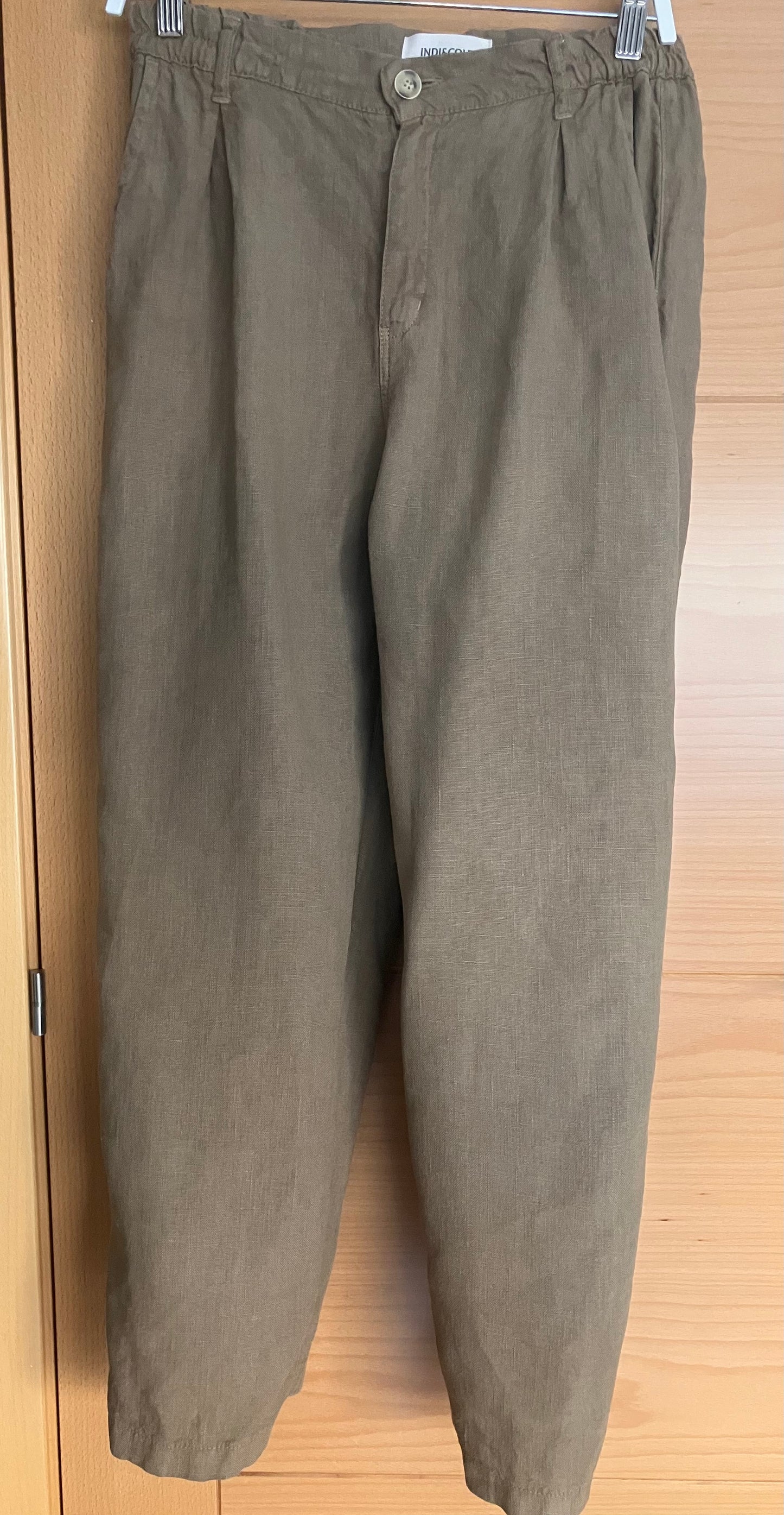 Linen pleated Pants