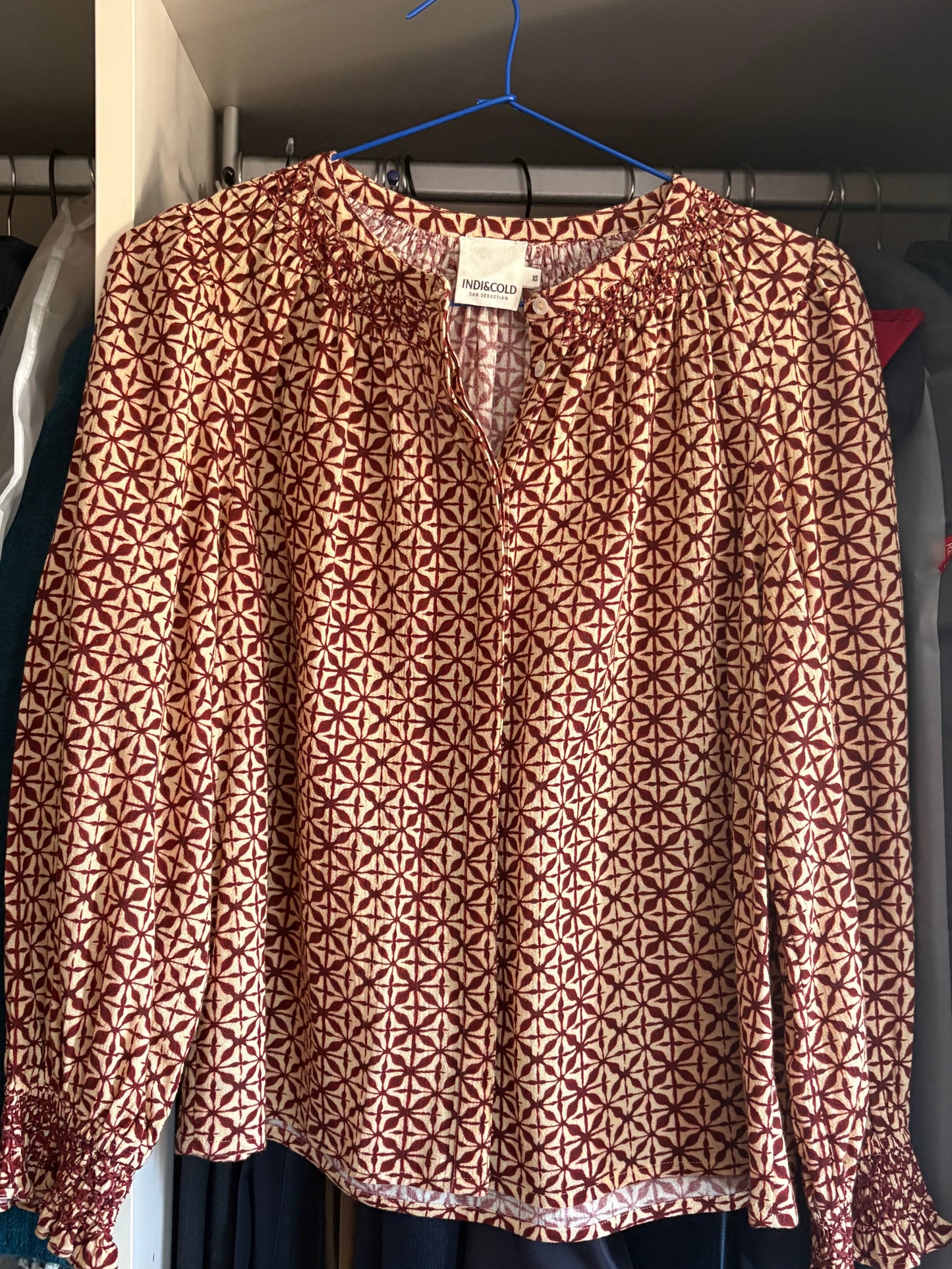 CHEMISE IMPRIMÉE COTON