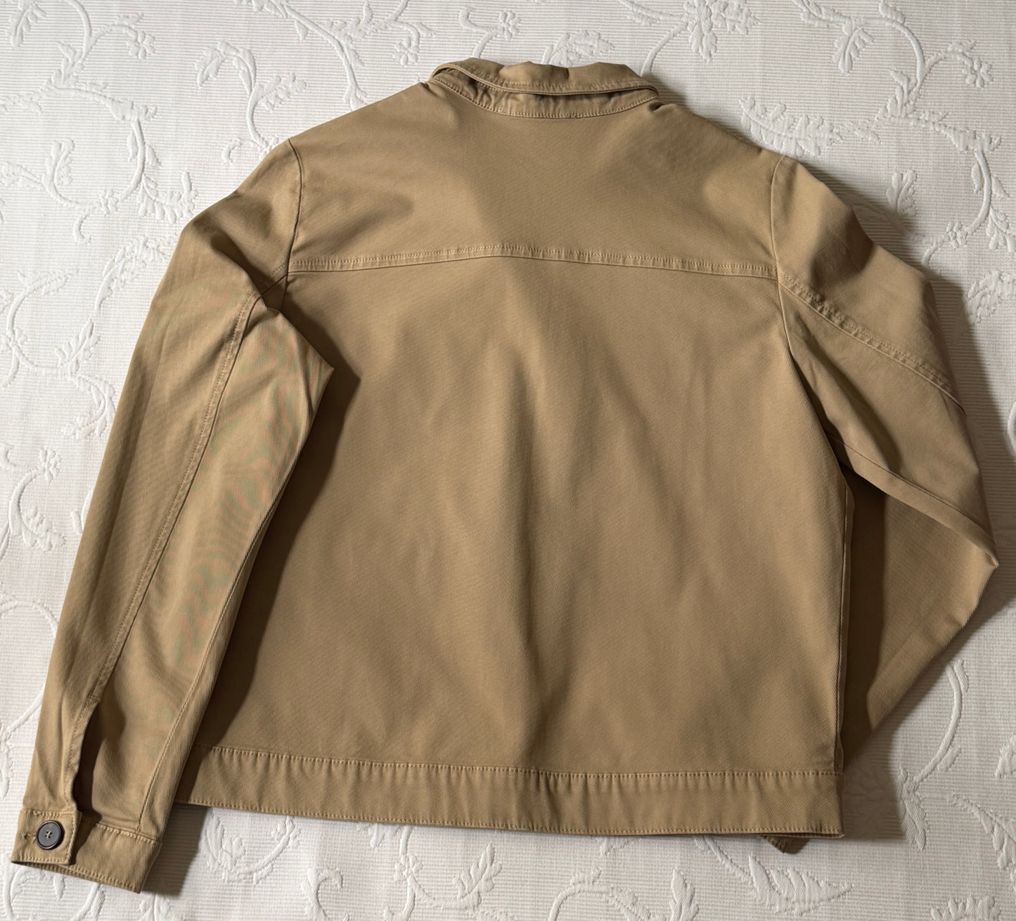 Veste en toile beige