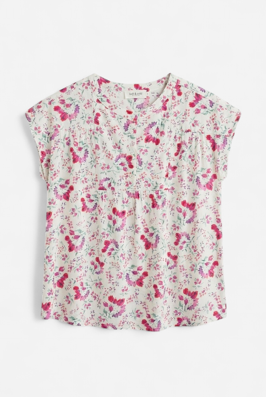 Camisa de verano estampada
