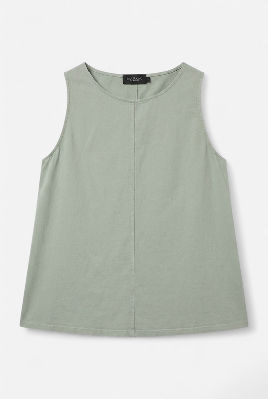 Débardeur vert d’eau