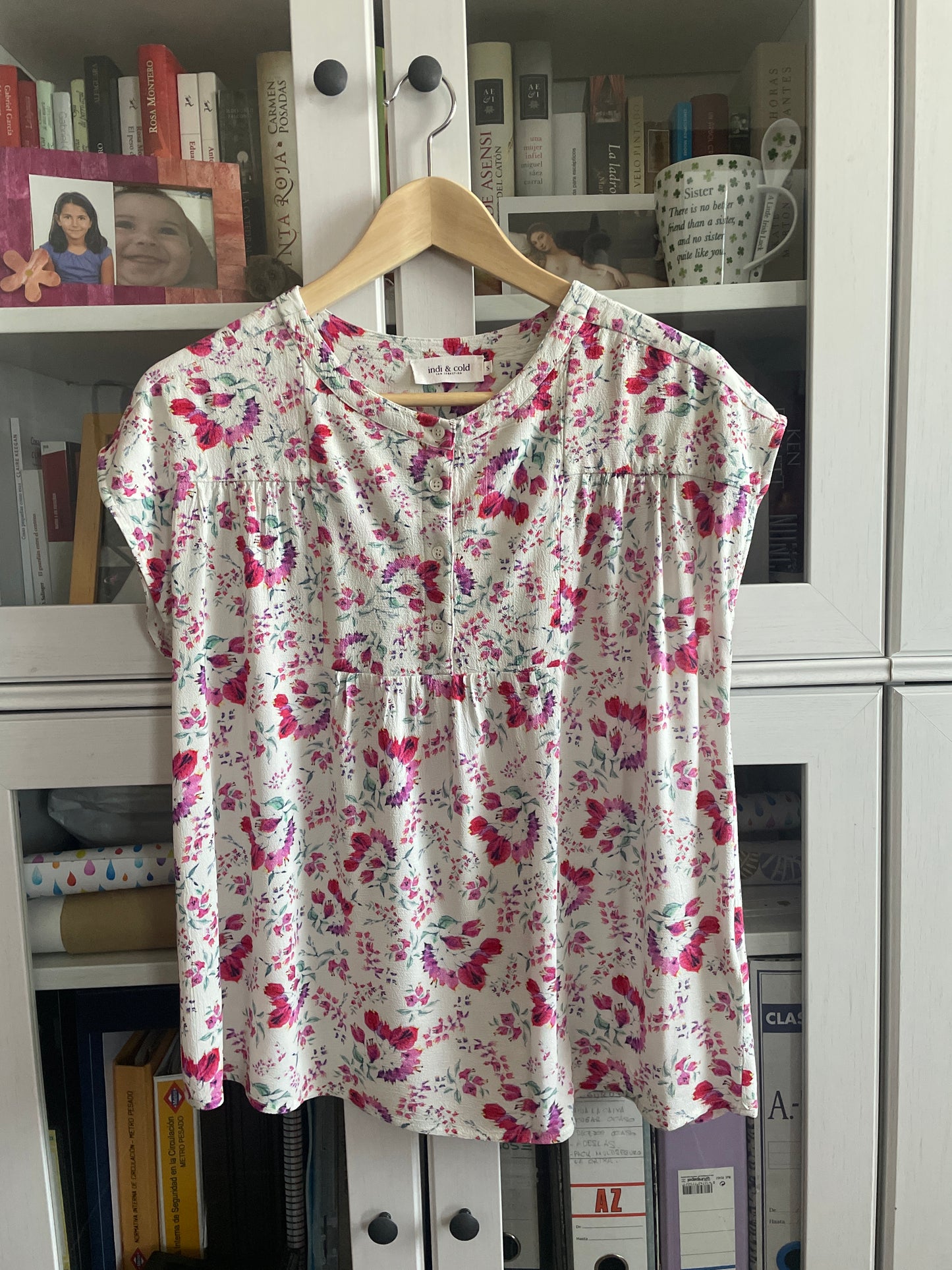 Camisa de verano estampada
