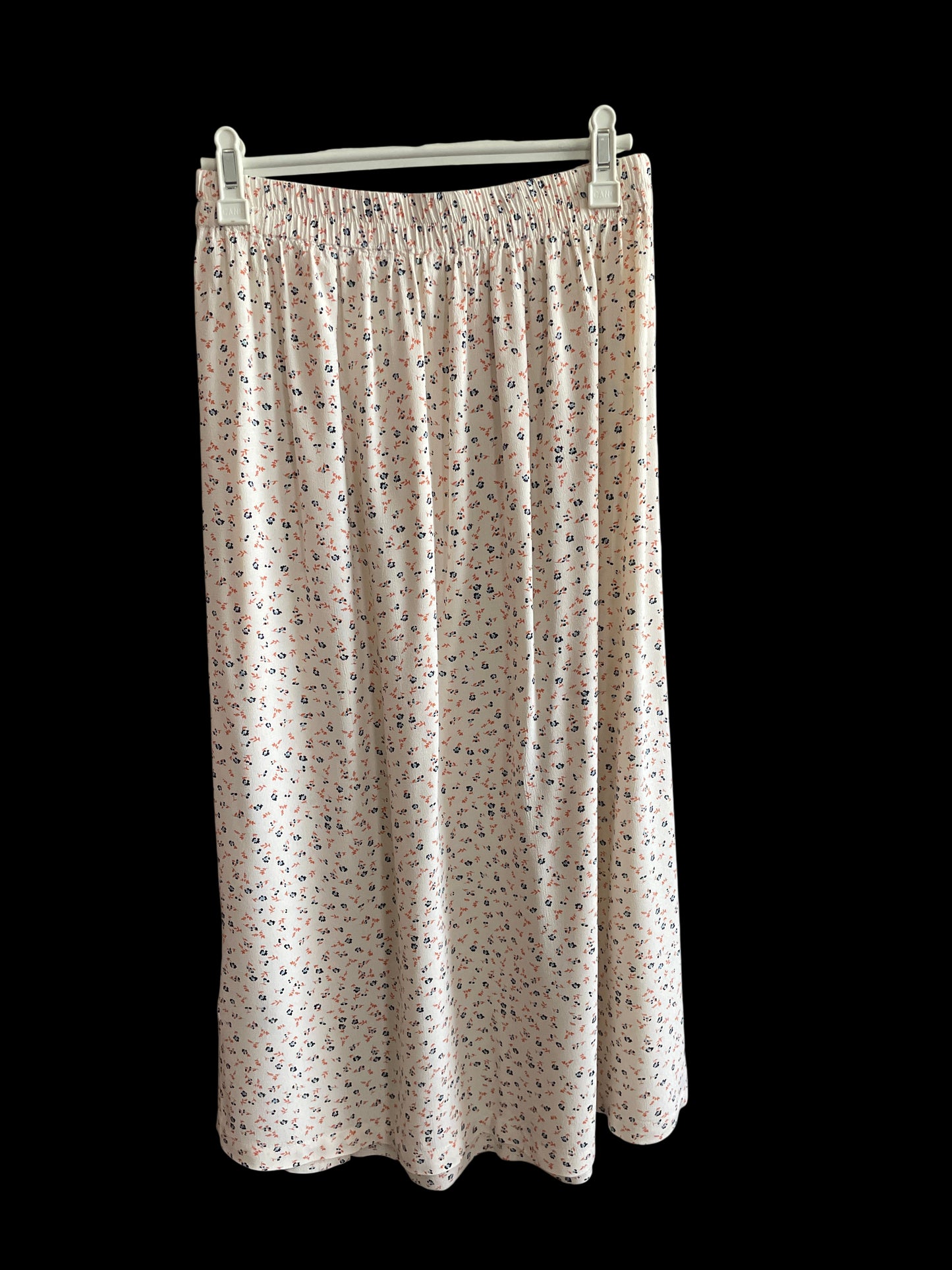 Falda midi verano multicolor
