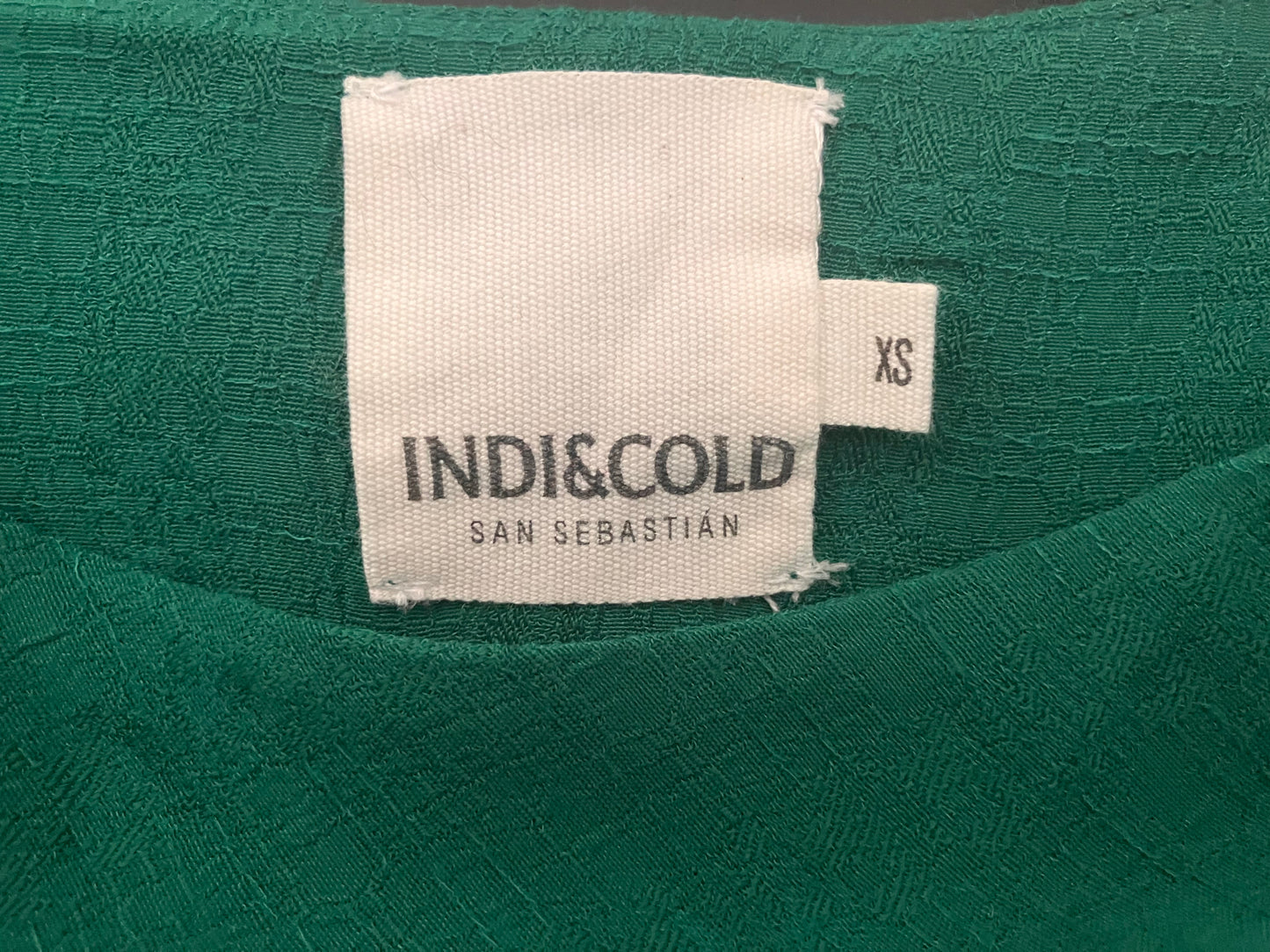 Green ruched shoulder shirt