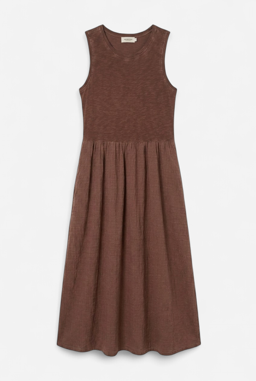 Brown summer dress