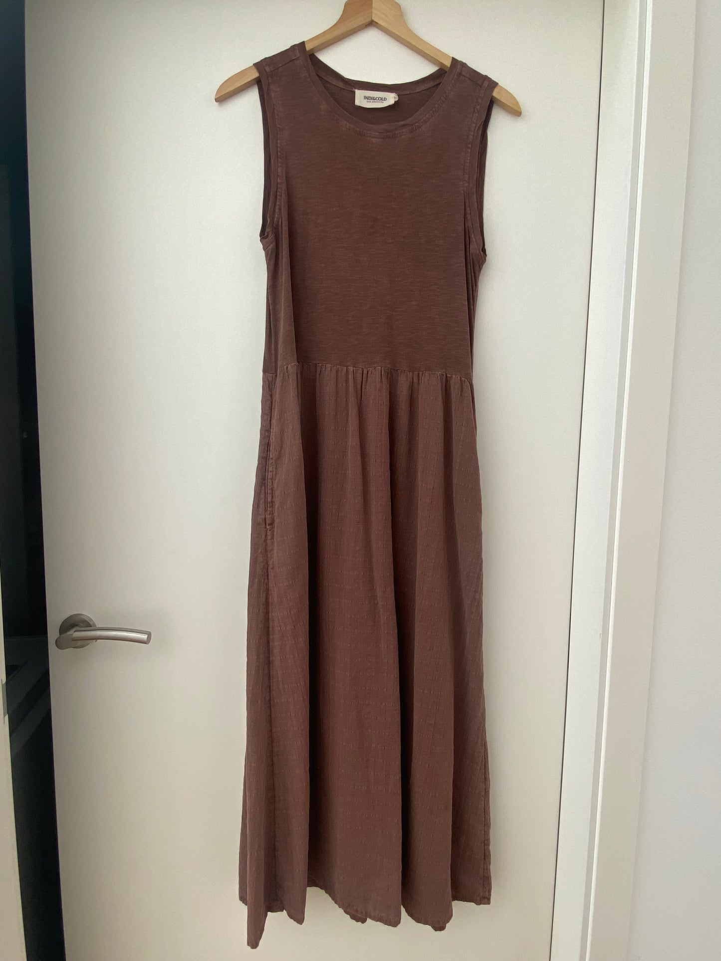 Brown summer dress