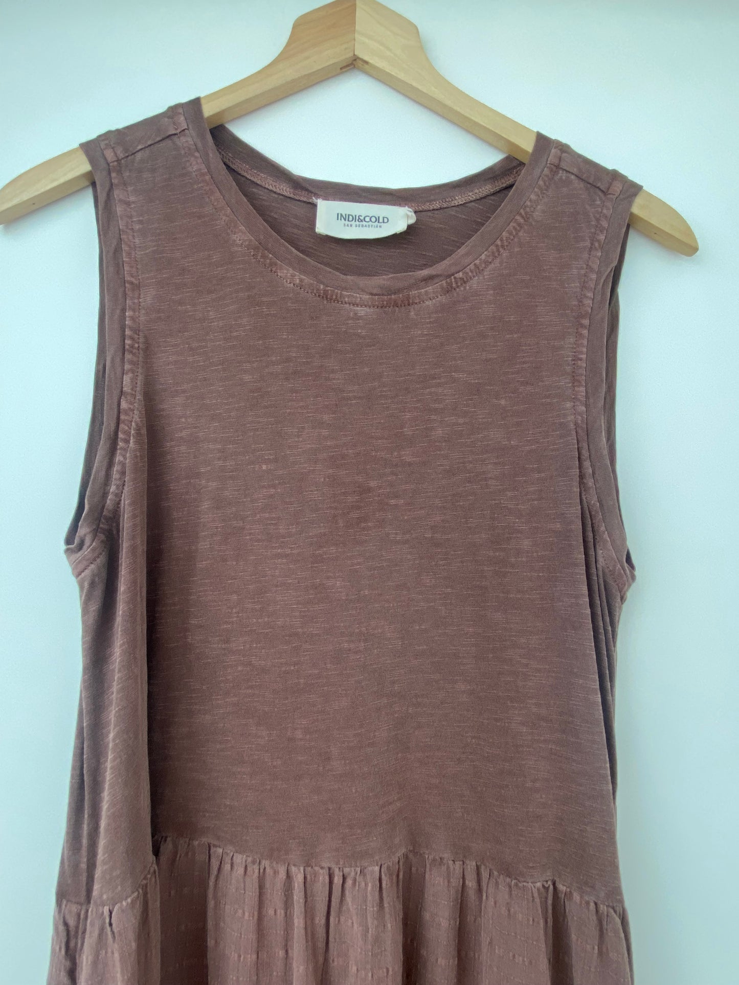Brown summer dress