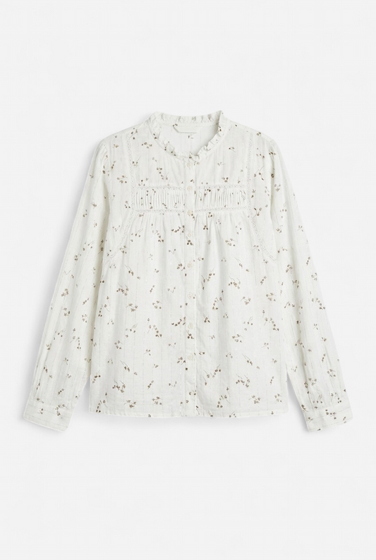 Camisa romántica