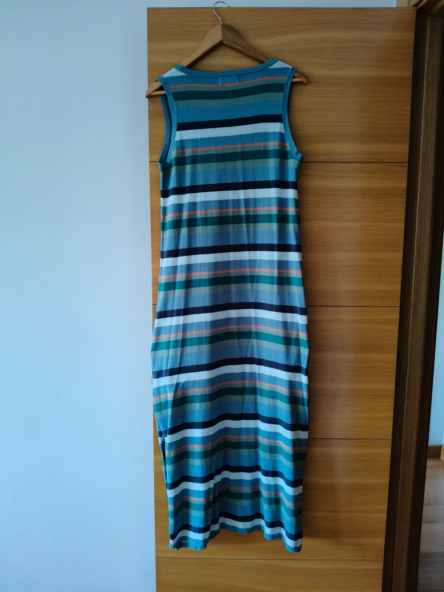 Robe d'été rayée en coton