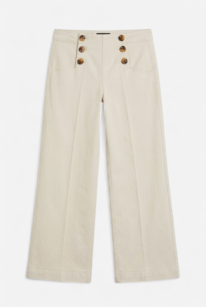 Pantalon à boutons devant