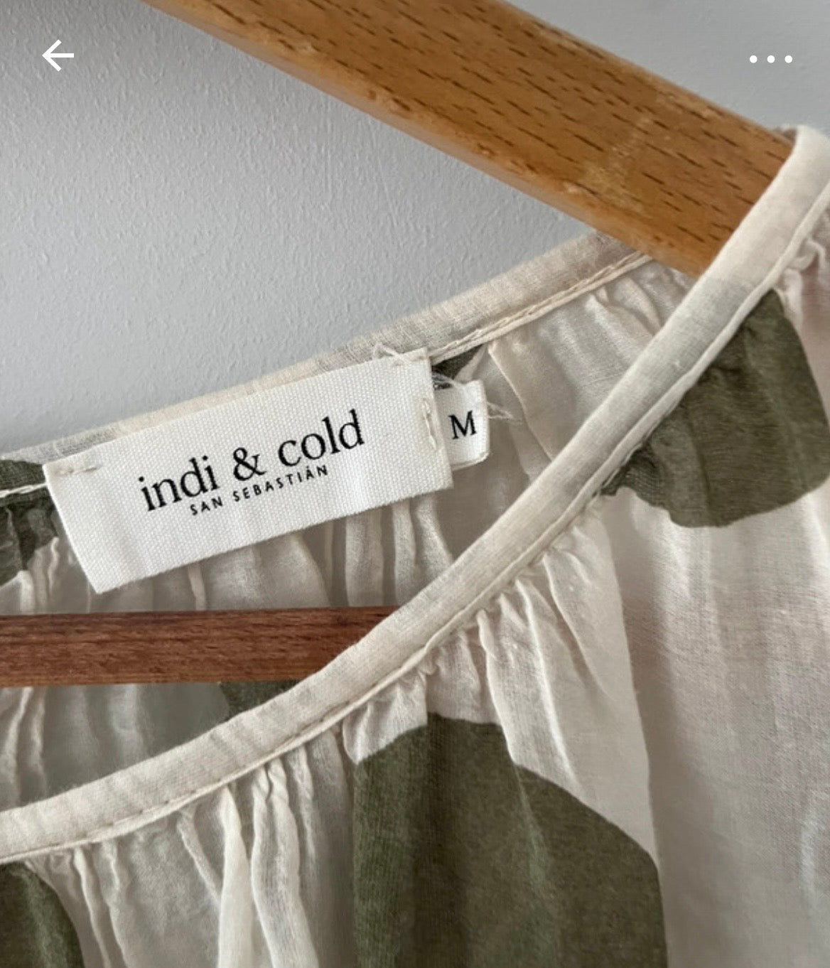 Chemise à manches trois-quarts