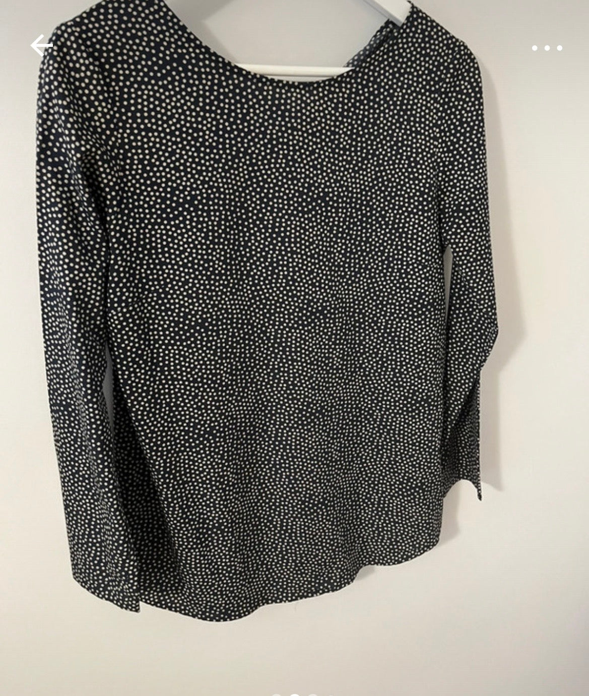 Polka dot shirt