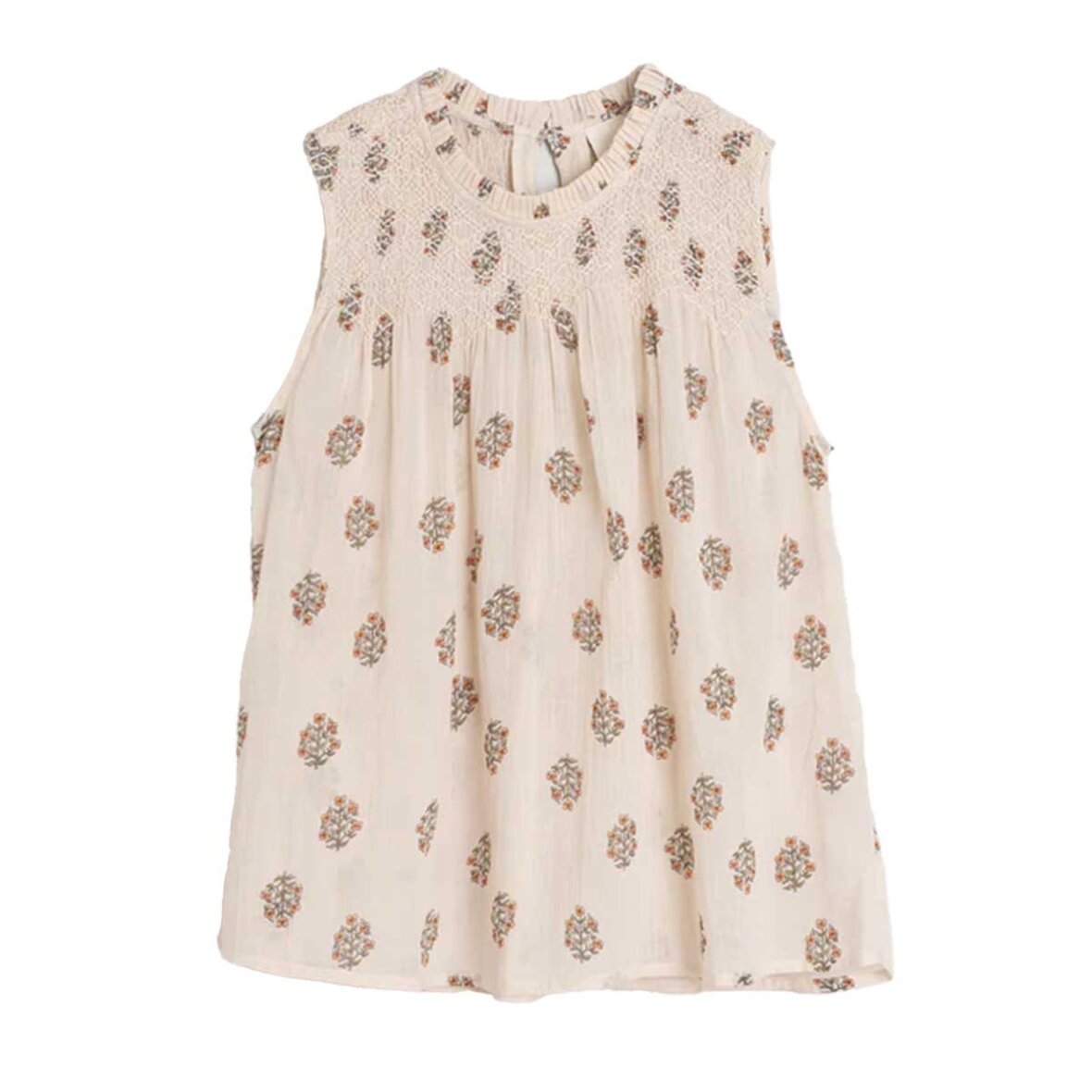 Blouse à smocks