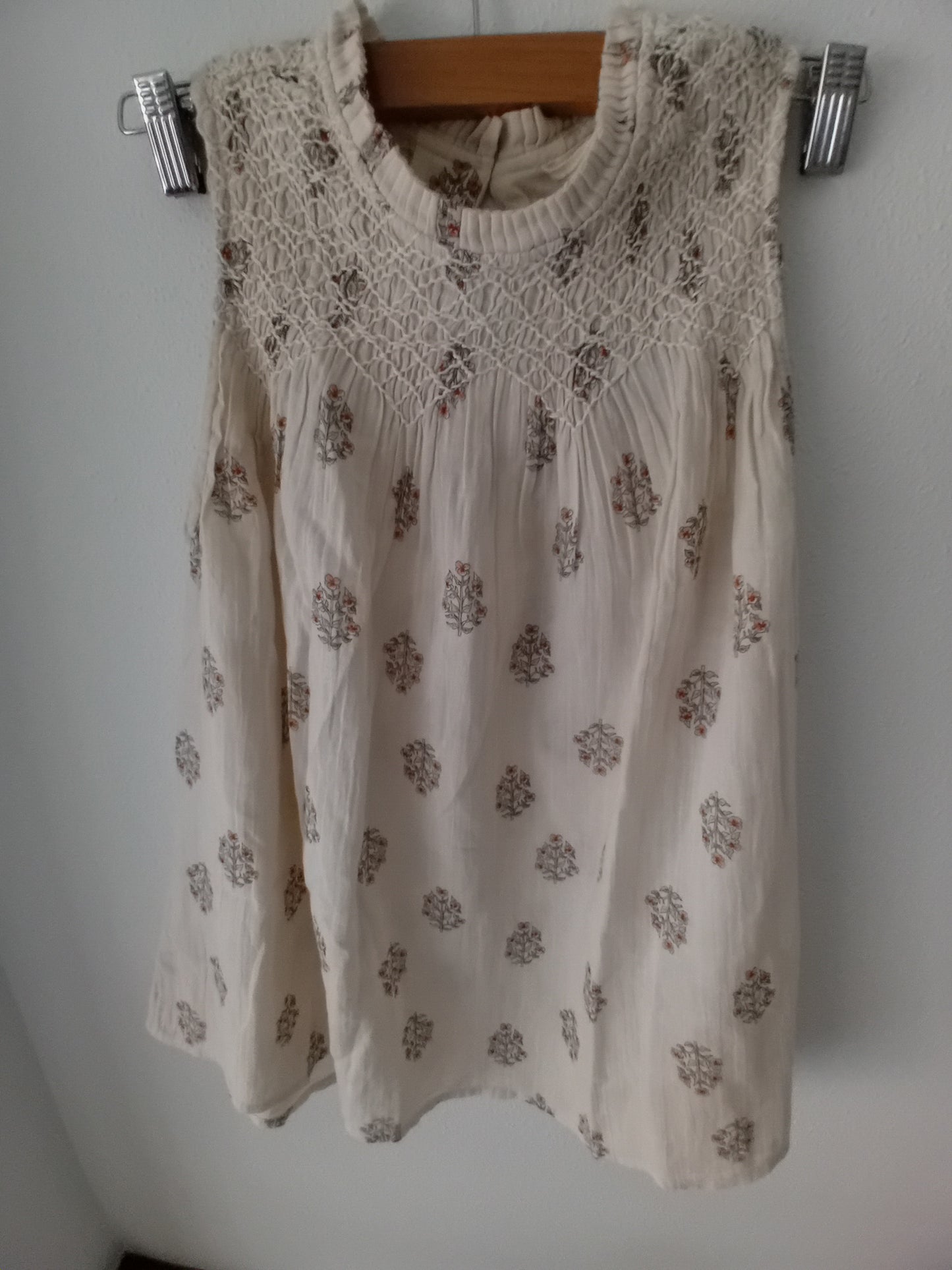 Blouse à smocks