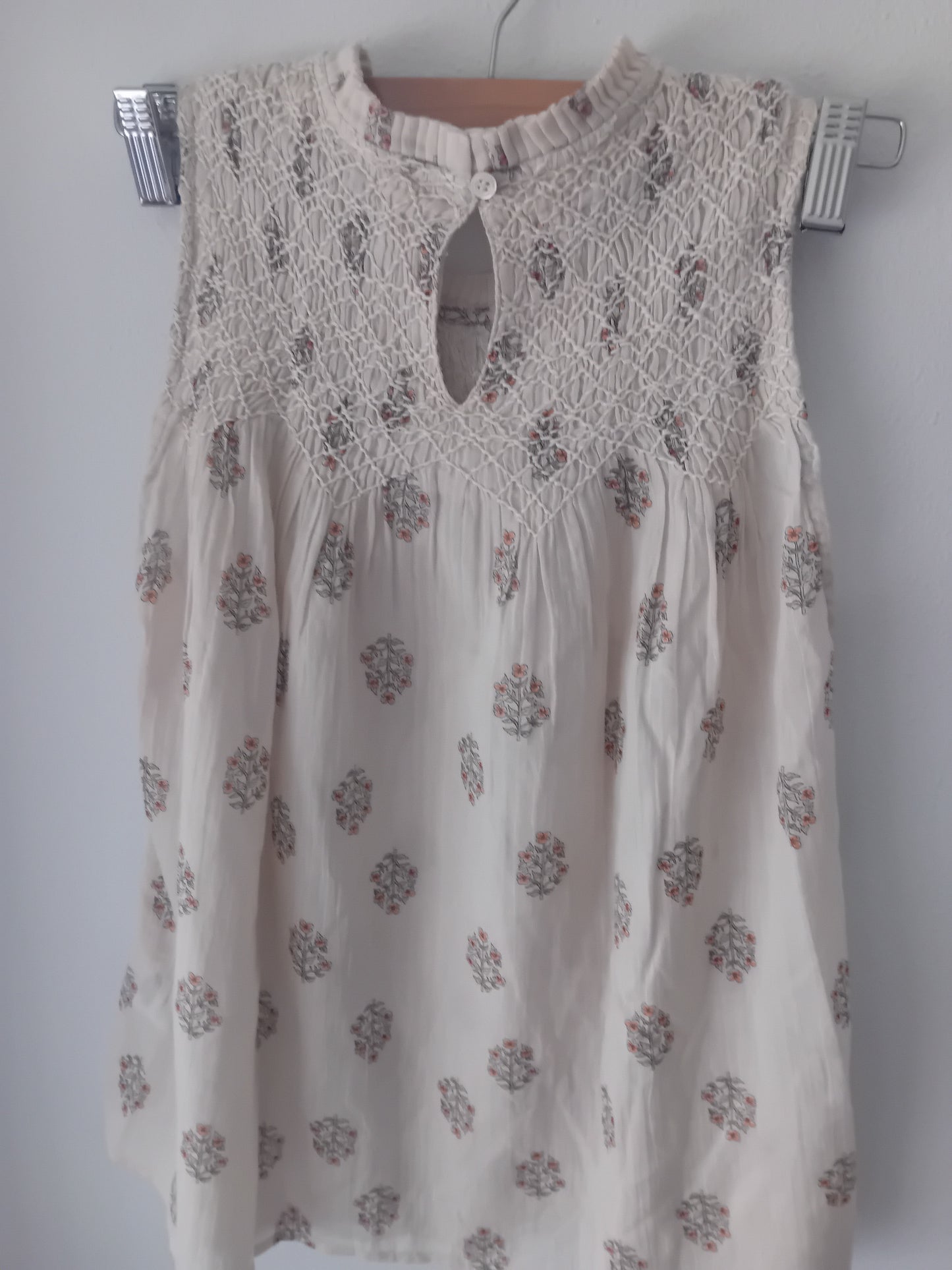 Blouse à smocks