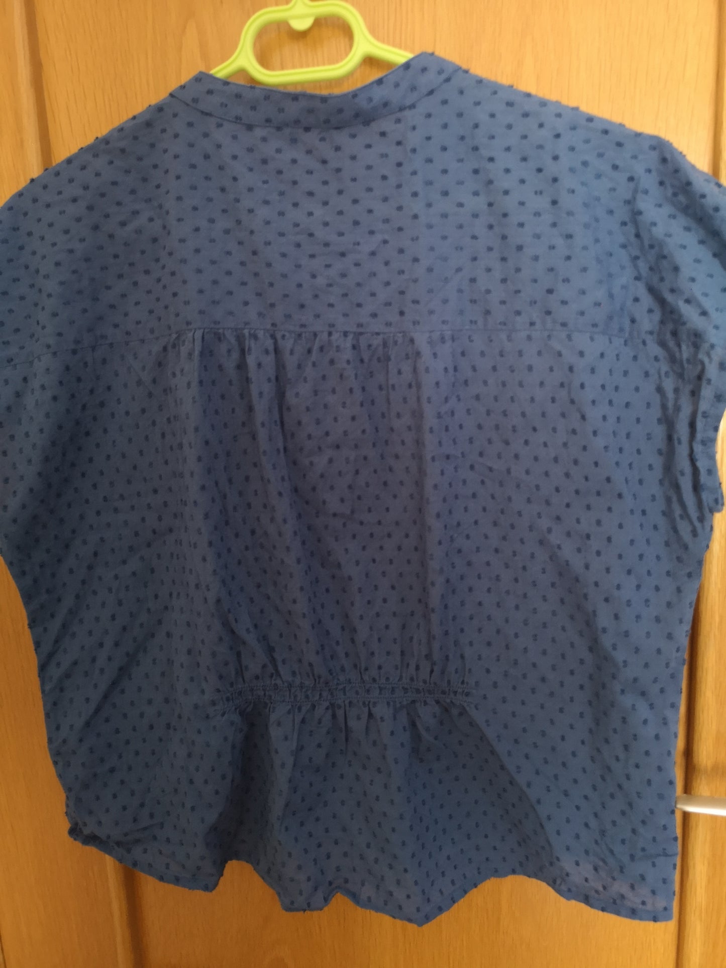 Blouse bleue