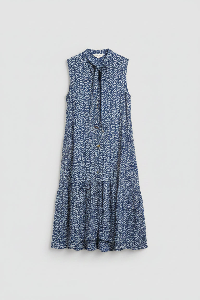 Robe bleue été