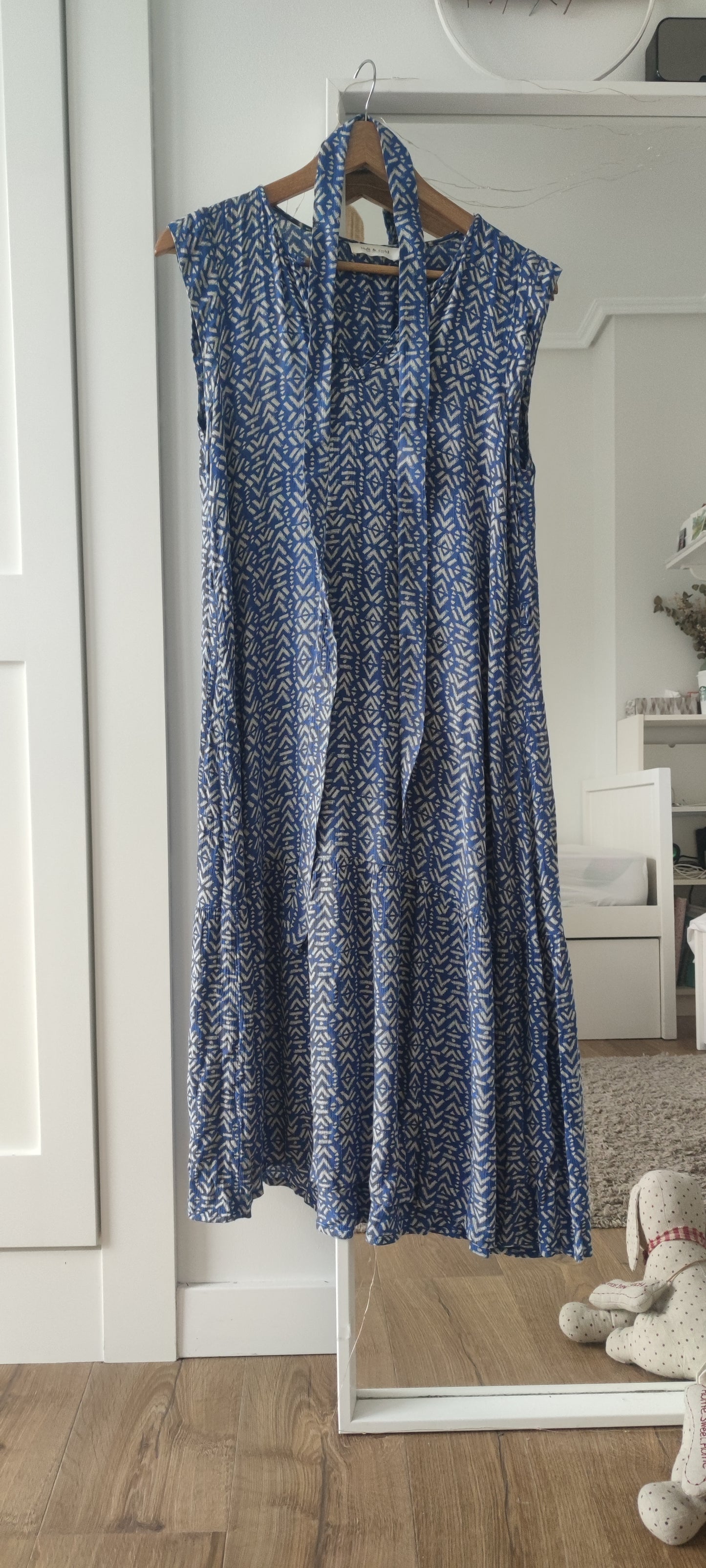 Robe bleue été