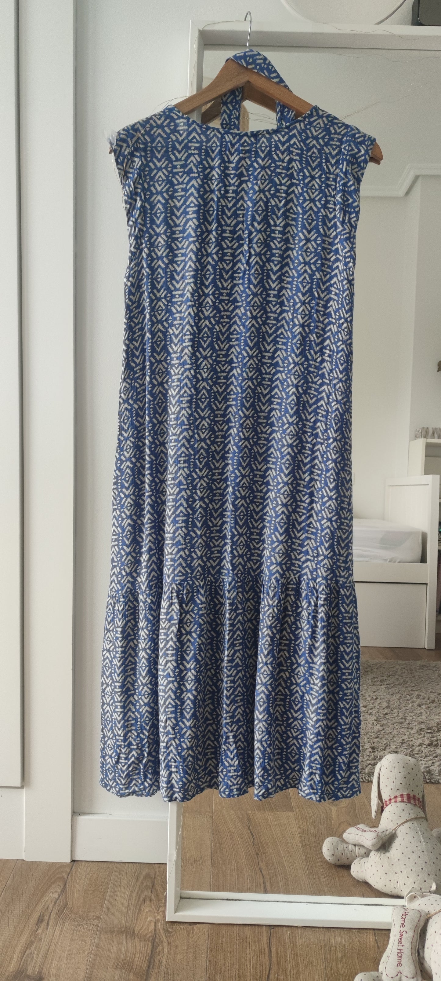 Robe bleue été