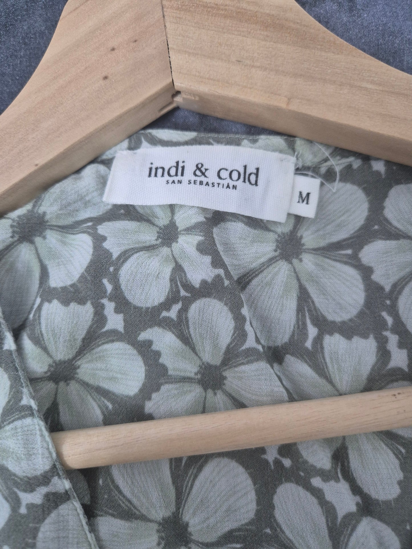 Chemise imprimée peu portée, comme neuve