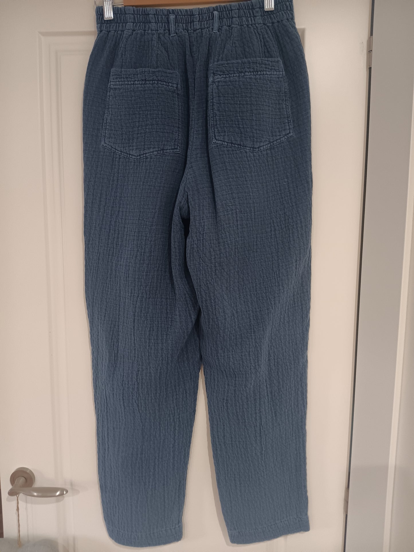 Blue trousers
