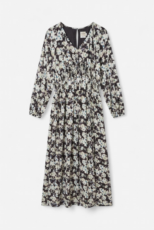 Robe longue imprimée