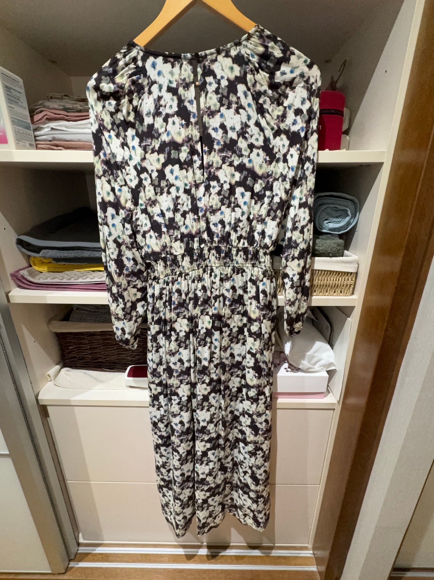 Long printed dress