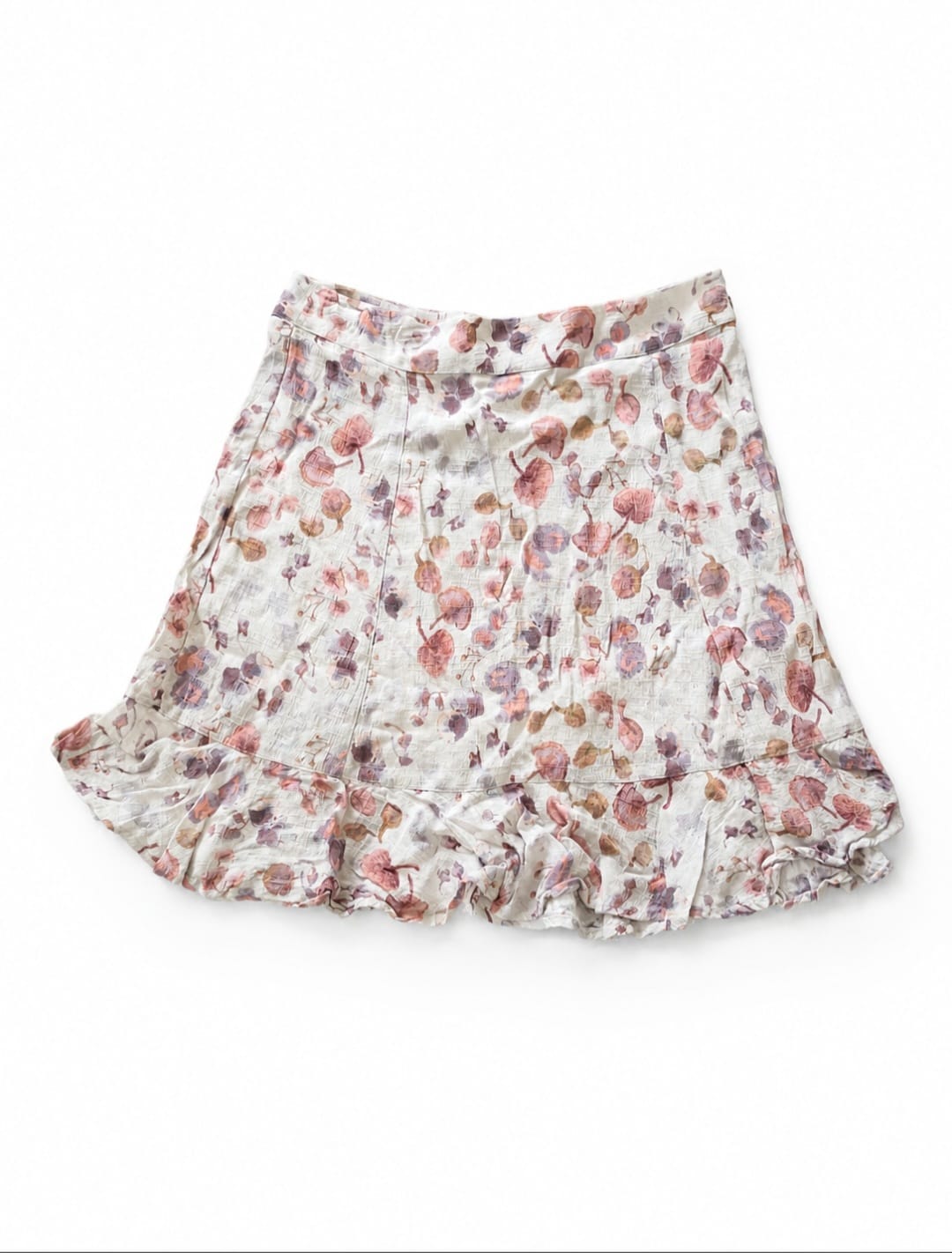 short floral skirt