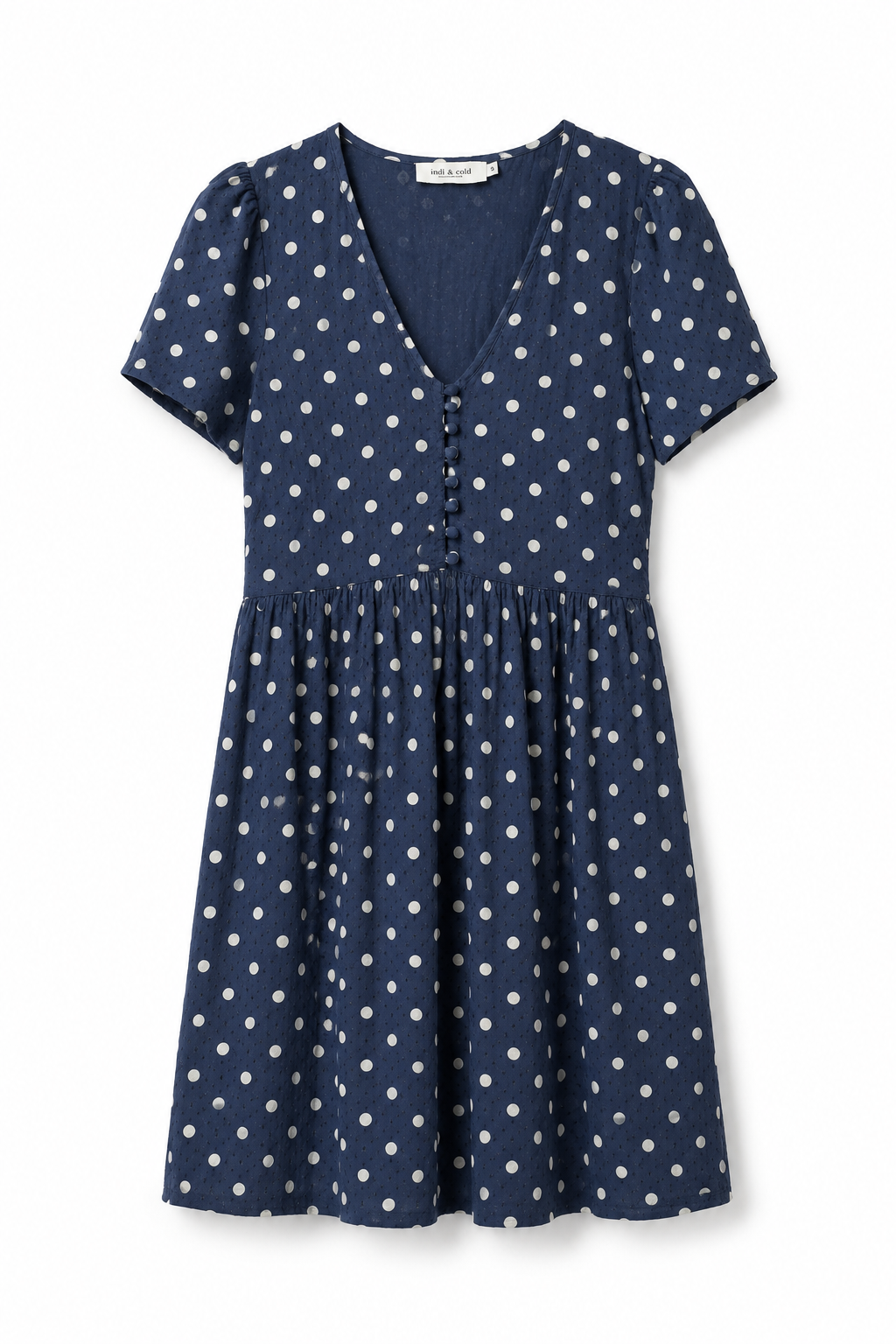 vestido topos