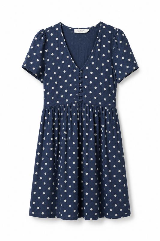 vestido topos