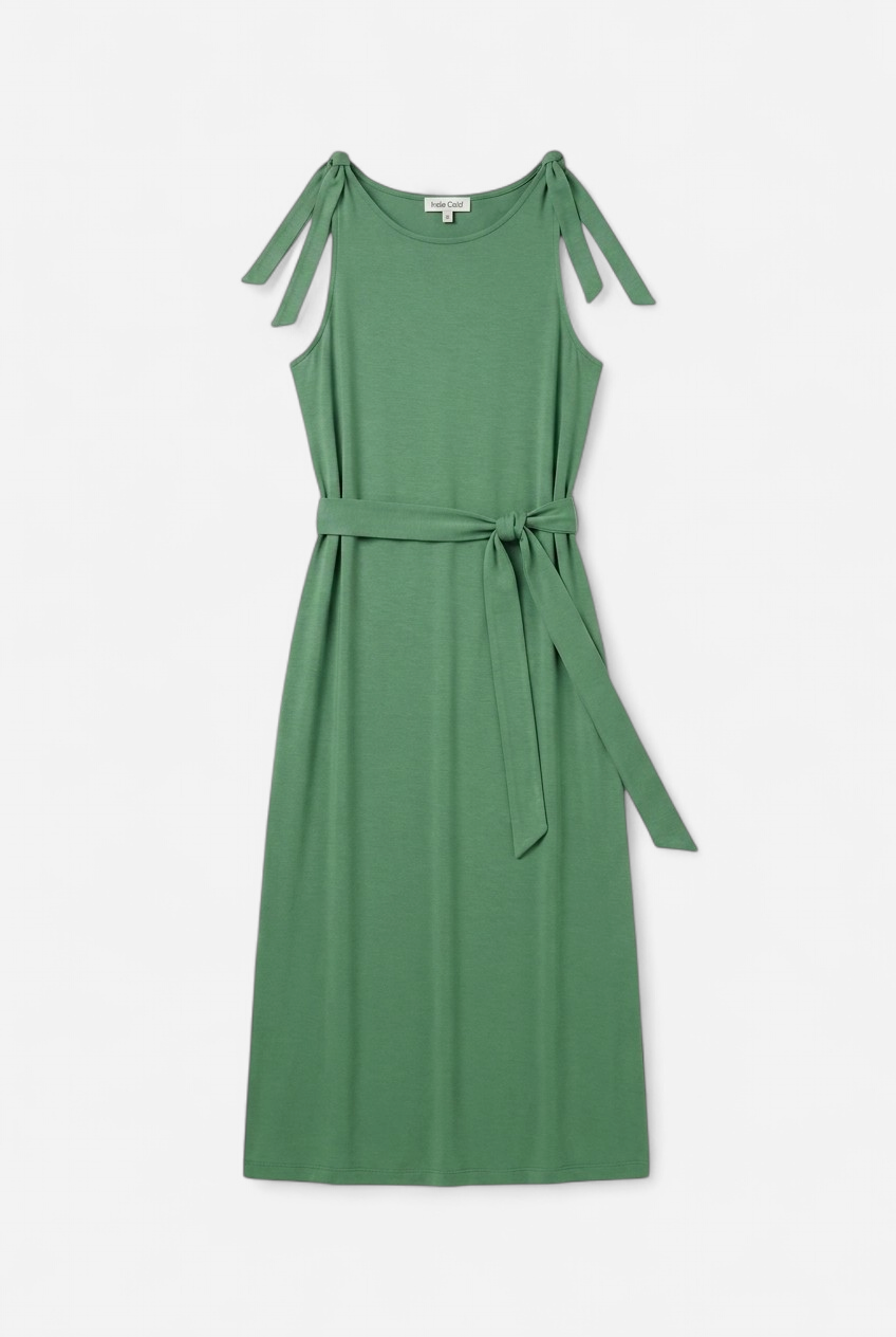 Beach dress with belt