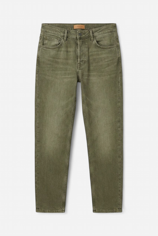 Pantalones básicos de estilo vintage