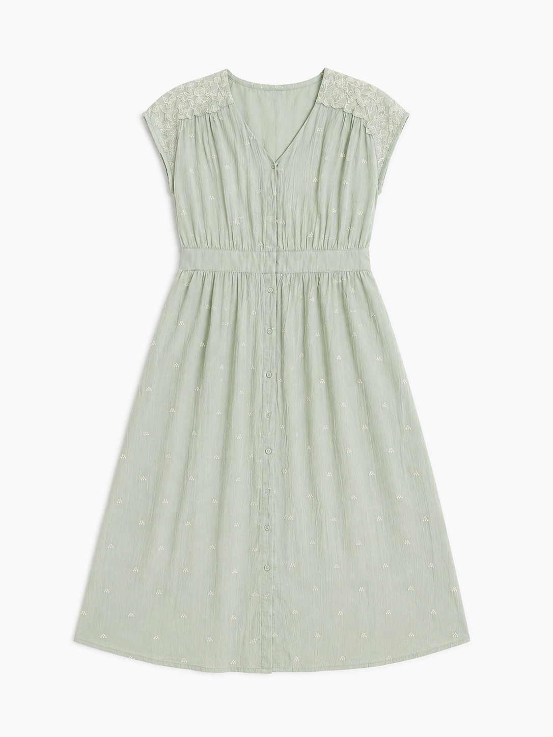 Vestido color verde Talla L