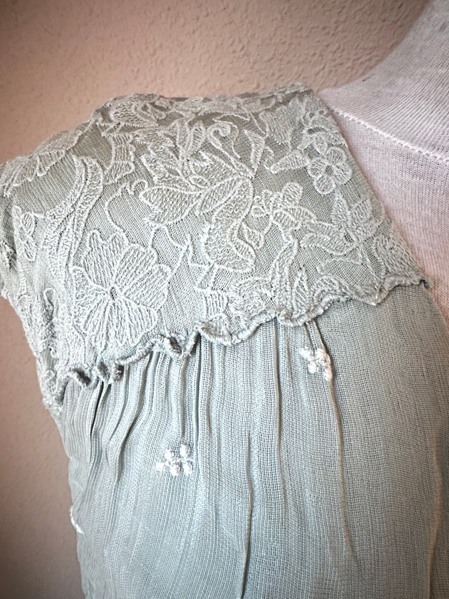 Vestido color verde Talla L