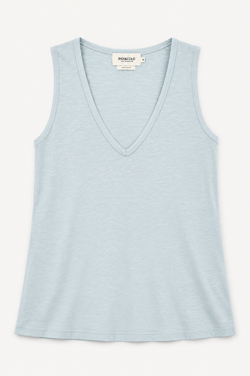 Sky blue tank top