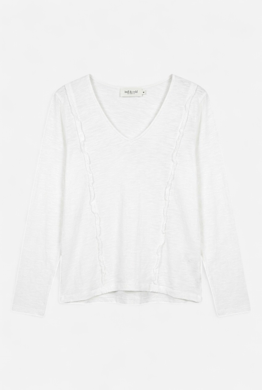 Long-sleeved blouse