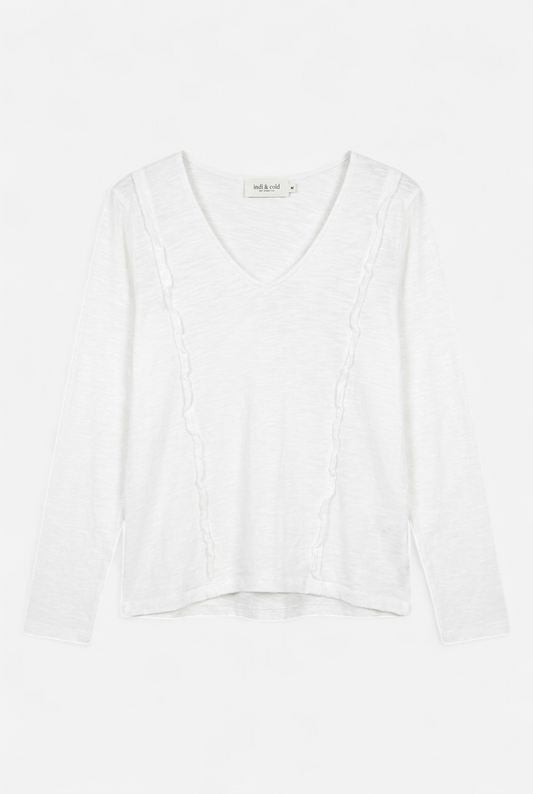 Blusa manga larga
