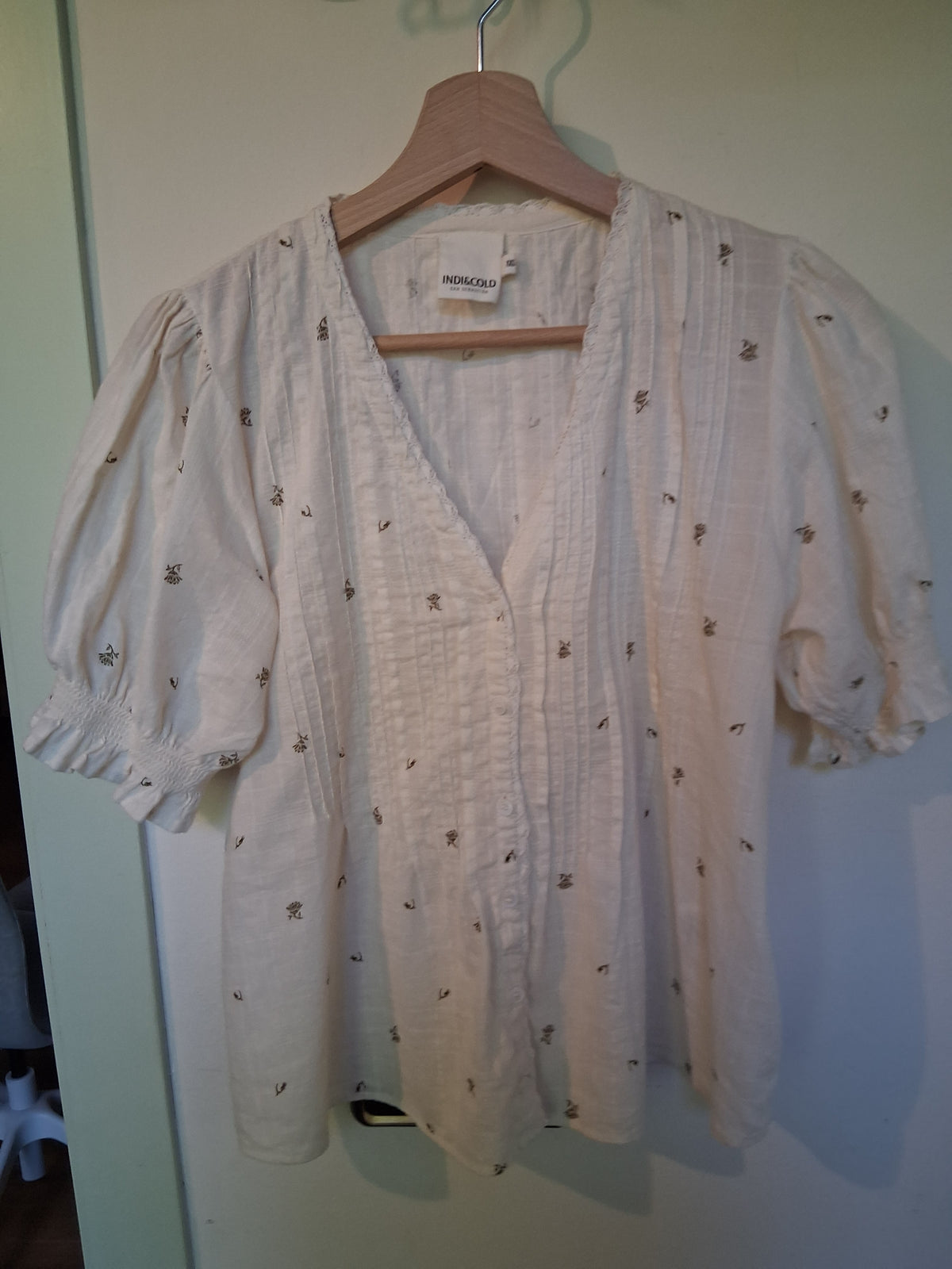 Chemise blanche romantique
