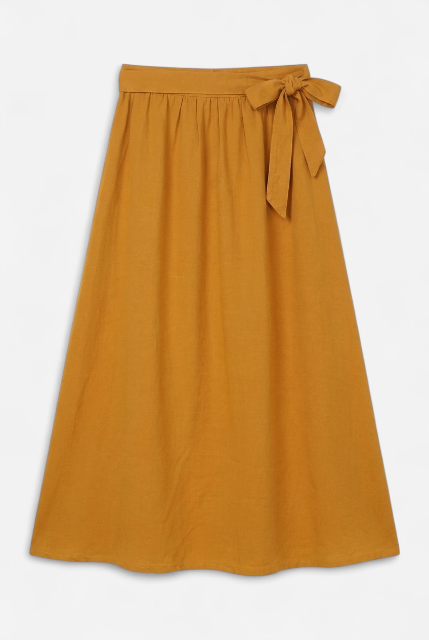 Falda midi
