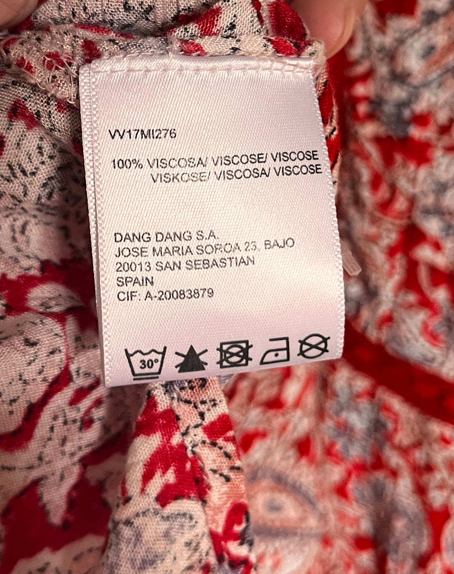 Blusón estampado